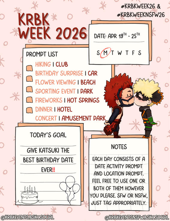 KRBK Week Prompt Graphic